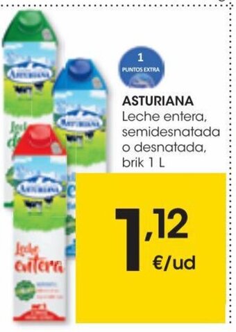 Eroski Asturiana Leche entera oferta