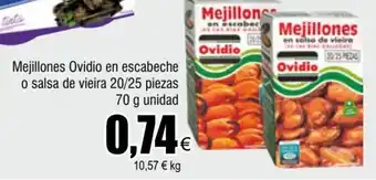FROIZ Mejillones Ovidio En Escabeche oferta