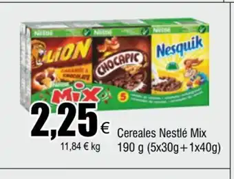 FROIZ Cereales Nestlé Mix 190g oferta
