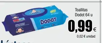FROIZ Toallitas Dodot 64u oferta