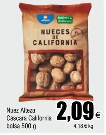 FROIZ Nuez Alteza Cáscara California Bolsa 500g oferta