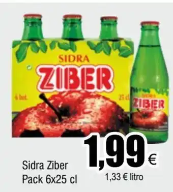 FROIZ Sidra Ziber Pack 6x25cl oferta