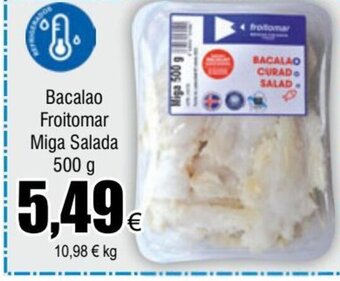 FROIZ Bacalao Froitomar Miga Salada 500g oferta