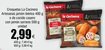 FROIZ Croquetas La Cocinera Artesanas Jamón Ibérico 400g oferta