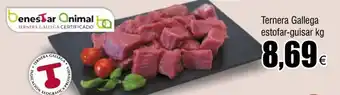 FROIZ Ternera gallega Estofar-Guisar kg oferta