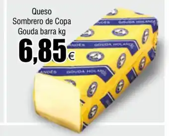 FROIZ Queso Sombrero de Copa Gouda Barra Kg oferta