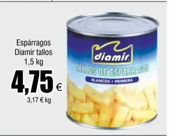 FROIZ Espárragos Diamir Tallos 1.5kg oferta