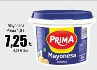 FROIZ Mayonesa Prima 1.8L oferta