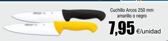 FROIZ Cuchillo Arcos 250mm Amarillo o Negro oferta