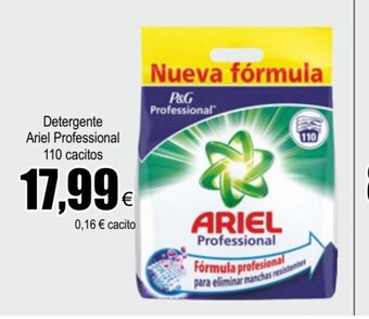 FROIZ Detergente Ariel Professional 110 Cacitos oferta