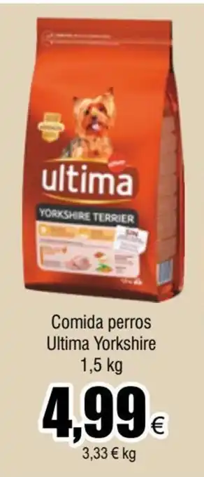 FROIZ Comida Perros Ultima Yorkshire 1.5kg oferta