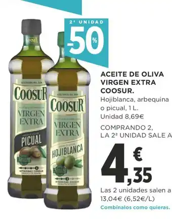 Supercor Aceite de Olive Virgen Extra Coosur oferta