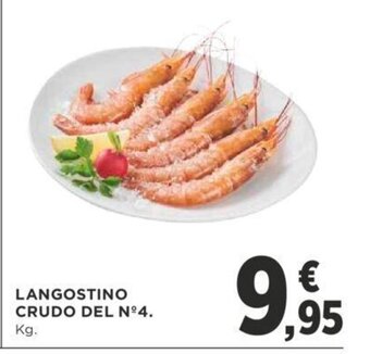 Supercor Langostino Crudo Del N°4 oferta