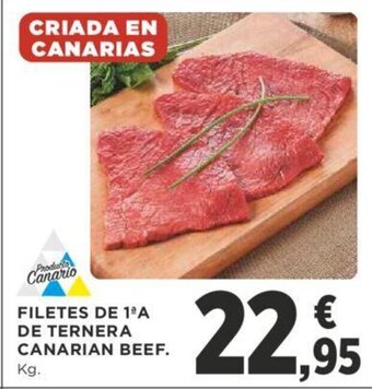 Supercor Filetes de 1aA De Ternera canarian Beef oferta