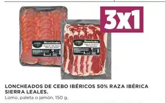 Supercor Loncheados De Cebo Ibérico 50% Raza Ibérica Sierra Leales oferta