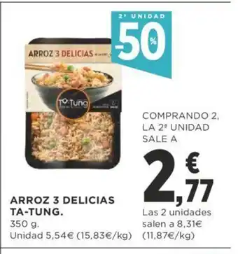 Supercor Arroz 3 Delicias Ta-Tung oferta