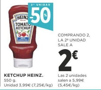 Supercor Ketchup Heinz oferta