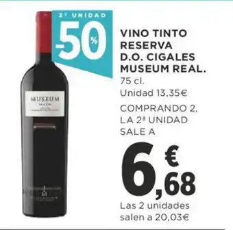 Supercor Vino Tinto Reserva D.O. Cigales Museum Real oferta