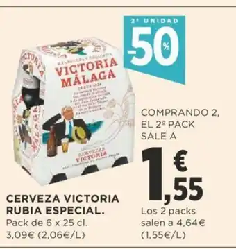Supercor Cerveza Victoria Rubia Especial oferta