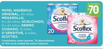 Supercor Papel Higiénico Scottex oferta