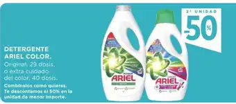 Supercor Detergente Ariel Color oferta