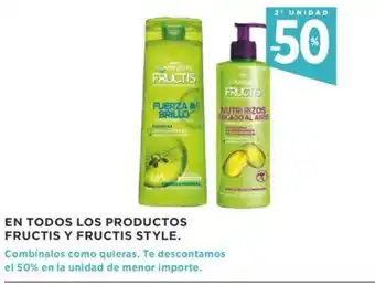 Supercor En Todos Los Productois Fructis Y Fructis Style oferta