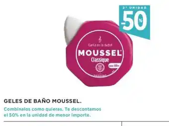 Supercor Geles de Baño Moussel oferta