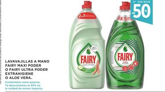 Supercor Lavavajillas A Mano Fairy Maxi Poder oferta