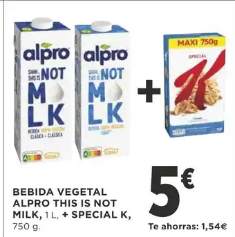 Supercor Bebida Vegetal Alpro This is Not Milk oferta