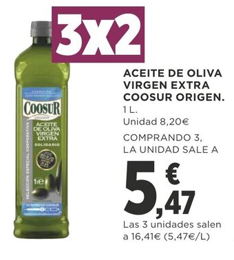 Supercor Aceite de Oliva Virgen Extra Coosur Origen oferta