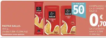 Supercor Pastas Gallo oferta