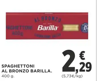 Supercor Spaghettoni Al Bronzo Barilla oferta