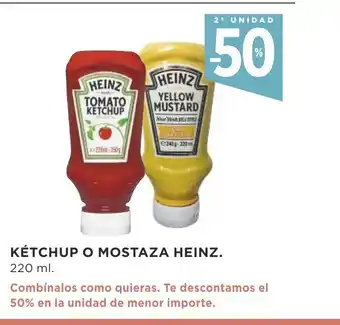 Supercor Kétchup o Mostaza Heinz oferta