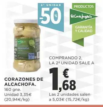 Supercor Corazones de Alcachofa oferta