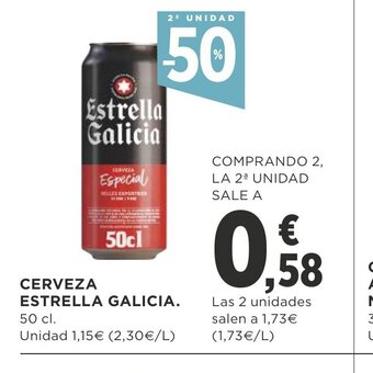 Supercor Cerveza estrella Galicia oferta