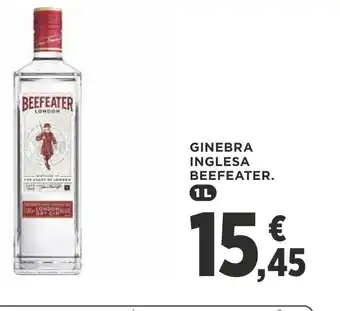 Supercor Ginebra Inglesa Beefeater 1L oferta