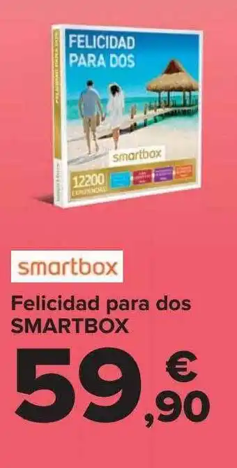 Carrefour Smartbox felicidad para dos smartbox oferta