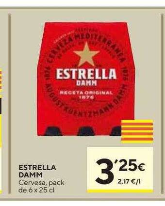 Caprabo Estrella damm cervesa oferta