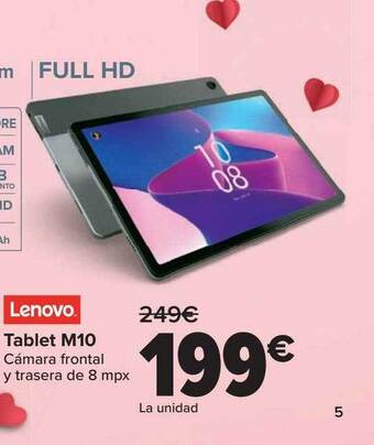 Carrefour Lenovo table m10 oferta