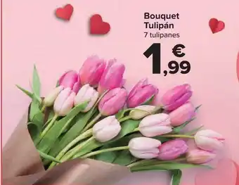 Carrefour Bouquet tulipán oferta