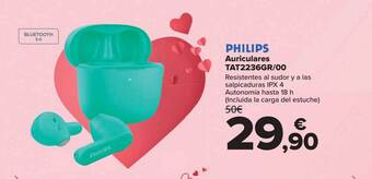 Carrefour Philips auriculares tat2236gr 00 oferta