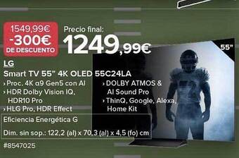 Costco Lg smart tv 55 oferta