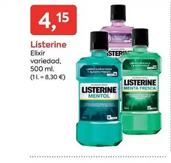 Listerine elixir variedad