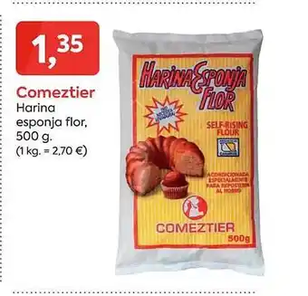 Comeztier harina esponja flor