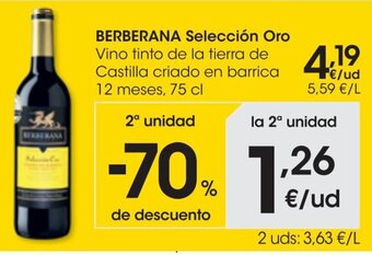 Eroski Berberana Selección Oro oferta