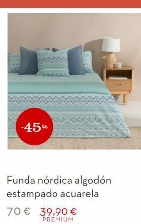 Textura Funda nórdica premium oferta