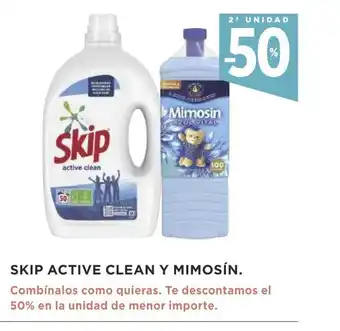 Supercor Skip Active Clean Y Mimosín oferta