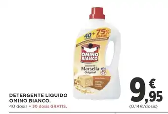 Supercor Detergente Líquido Omino Bianco oferta