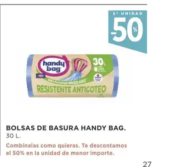 Supercor Bolsas de Basura Handy bag oferta
