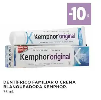 Supercor Dentífrico Familiar o Crema Blanqueadora Kemphor oferta